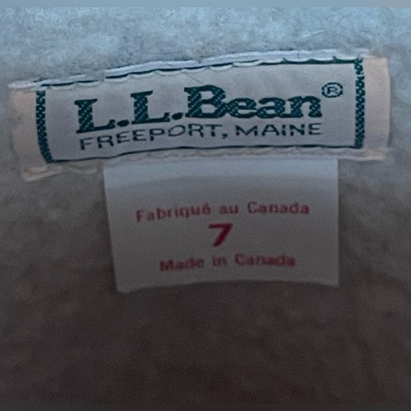 Vintage LL Bean X Blondo shearling lined mid calf leather campus boots - Picture 6 of 11